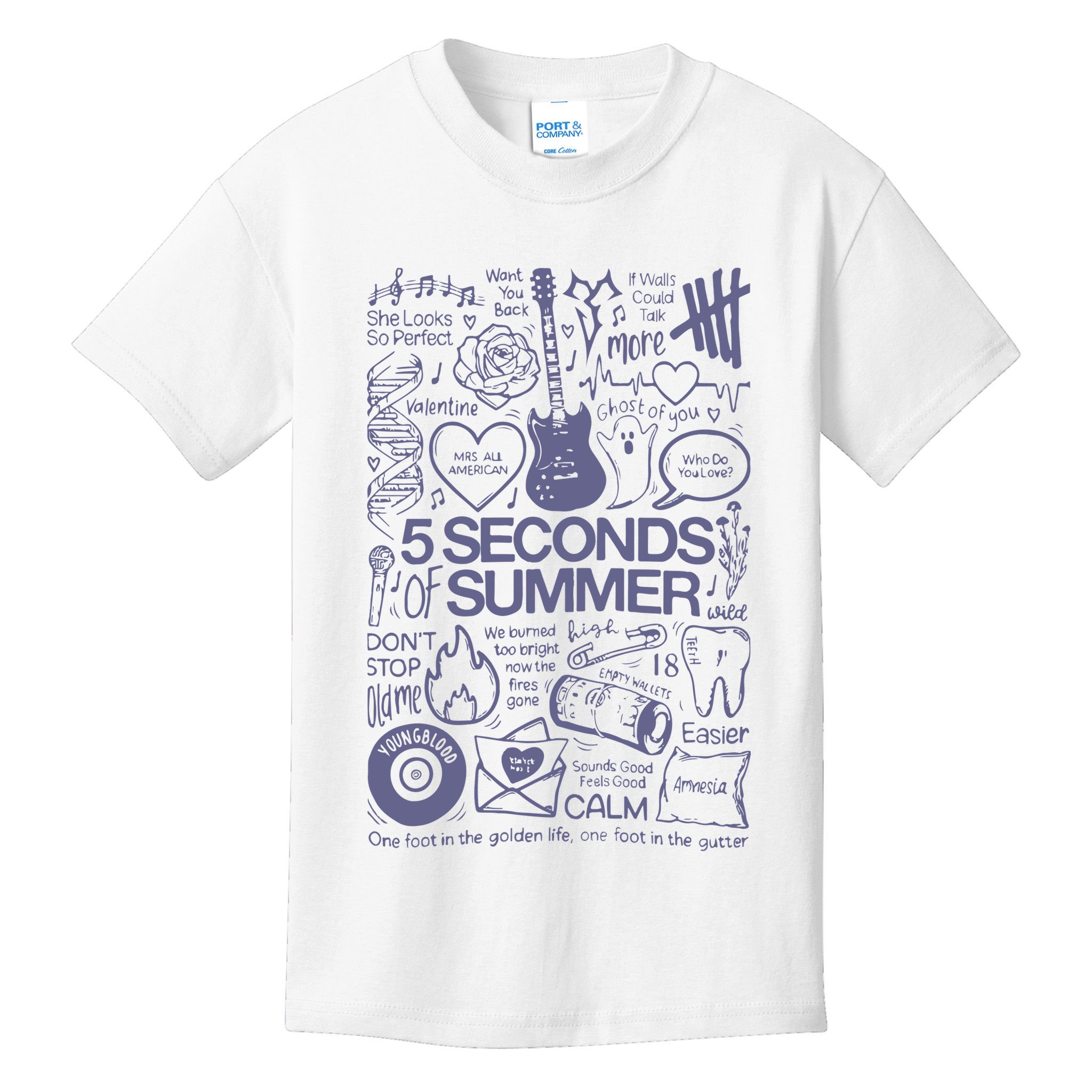 5 Seconds Of Summer Kids T-Shirt