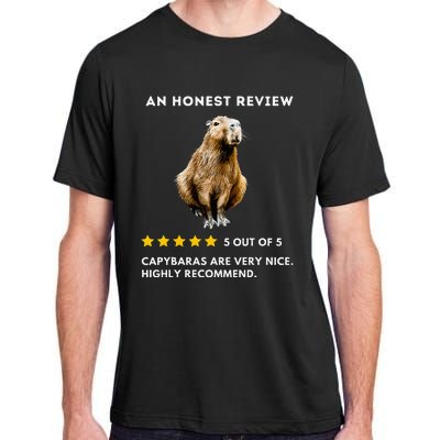 5 Star Review Capybara Adult ChromaSoft Performance T-Shirt