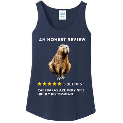 5 Star Review Capybara Ladies Essential Tank