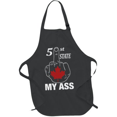 51 St State My Ass Funny Canada Middle Finger Apron