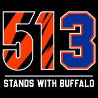 513 Stands With Buffalo Love For 3 Pray For Damar Sustainable Bucket Hat