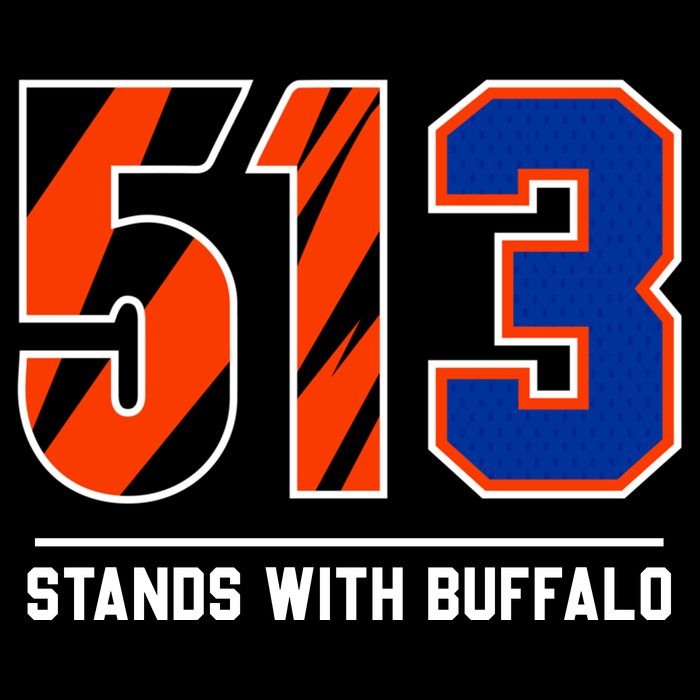 513 Stands With Buffalo Love For 3 Pray For Damar Sustainable Bucket Hat
