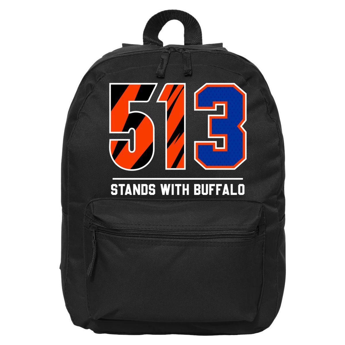 513 Stands With Buffalo Love For 3 Pray For Damar 16 in Basic Backpack