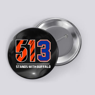 513 Stands With Buffalo Button