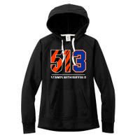 513 Stands With Buffalo Women's Fleece Hoodie