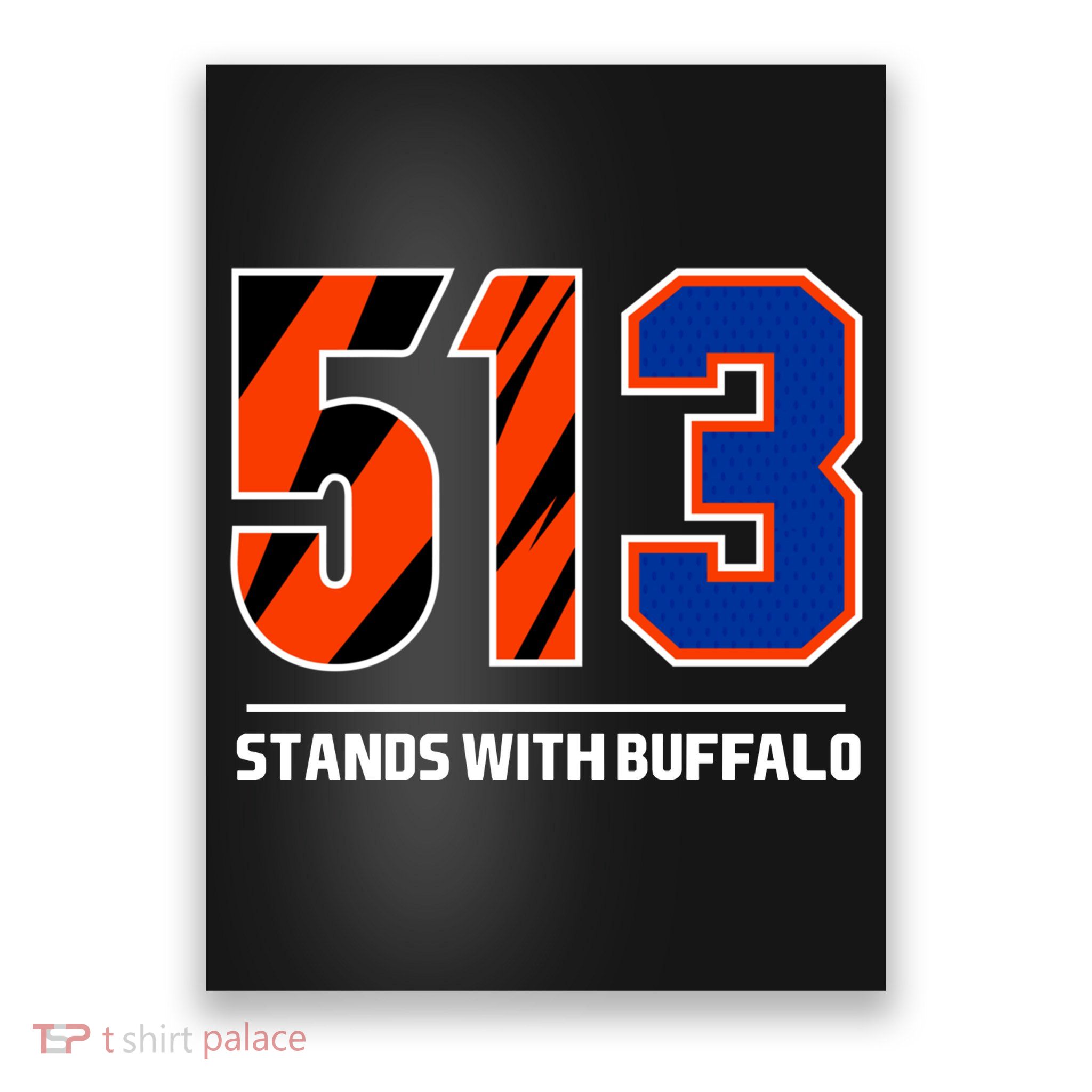 513 Stands With Buffalo Poster