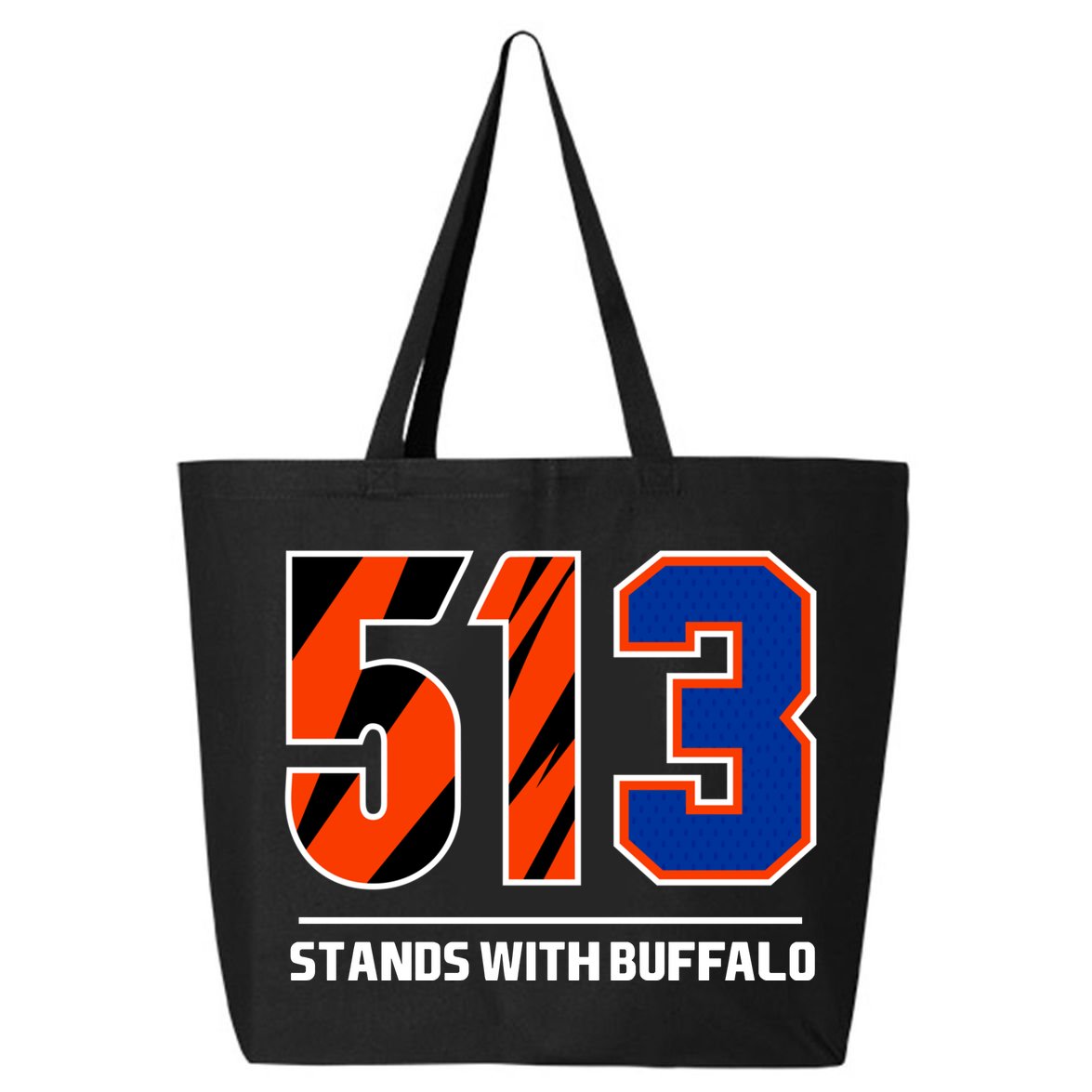 513 Stands With Buffalo 25L Jumbo Tote