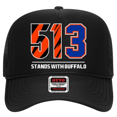 513 Stands With Buffalo Trucker Hat