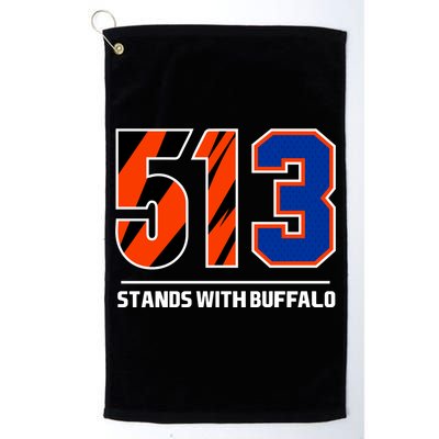 513 Stands With Buffalo Golf Towel