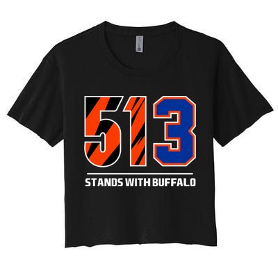 513 Stands With Buffalo Crop Top