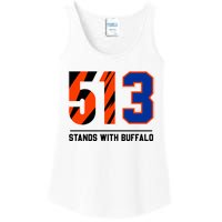 513 Stands With Buffalo Love For 3 Pray For Damar Ladies Essential Tank