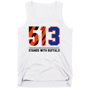 513 Stands With Buffalo Love For 3 Pray For Damar Tank Top