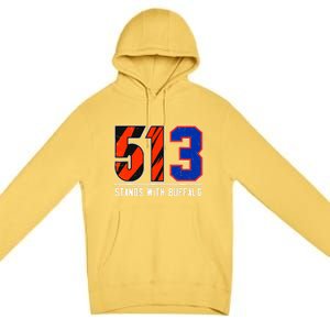 513 Stands With Buffalo Premium Pullover Hoodie