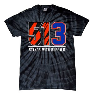 513 Stands With Buffalo Tie-Dye T-Shirt