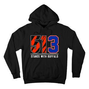 513 Stands With Buffalo Tall Hoodie