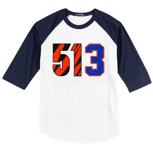 513 Stands With Buffalo Baseball Sleeve Shirt