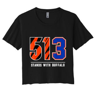 513 Stands With Buffalo Crop Top