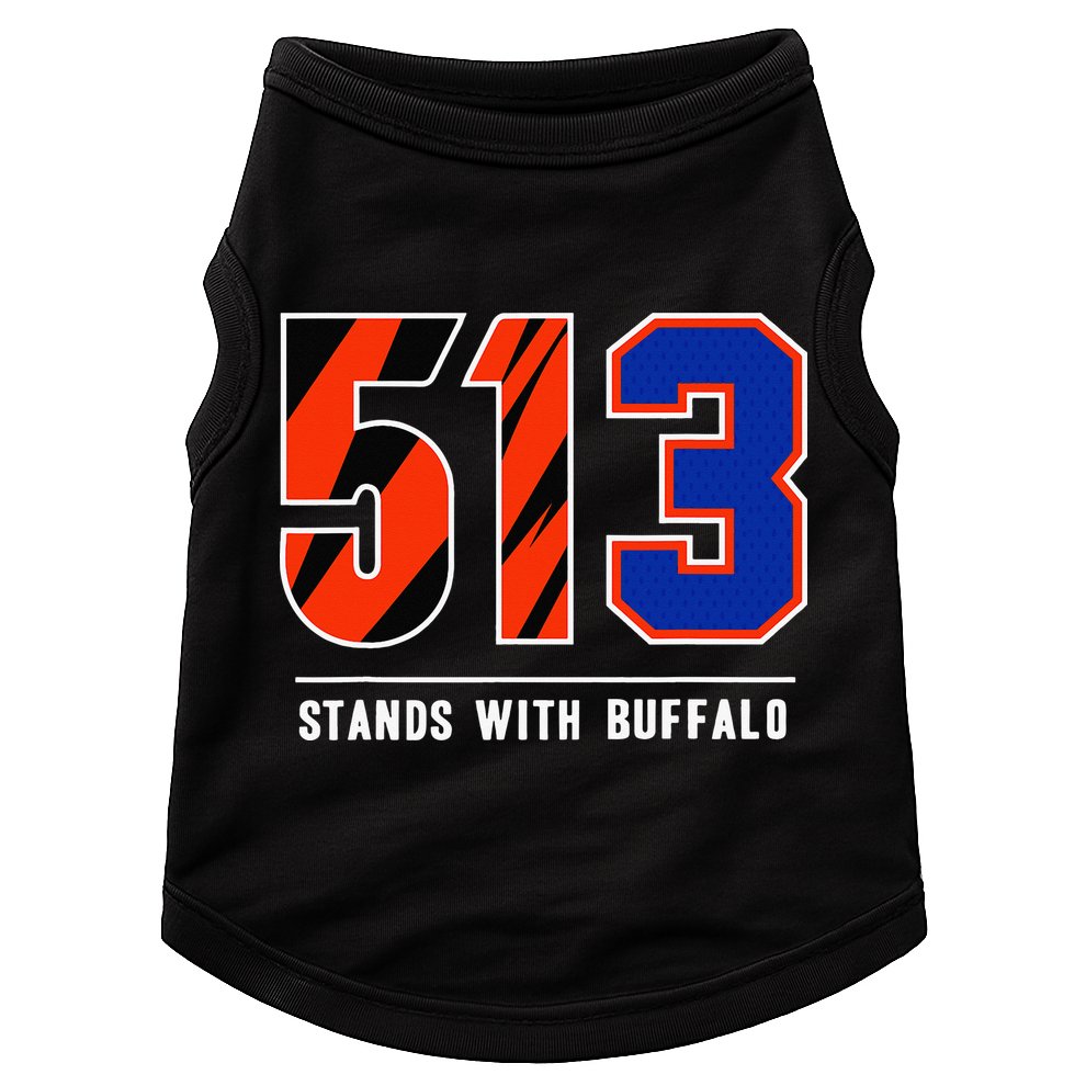 513 Stands With Buffalo Gift Doggie Tank