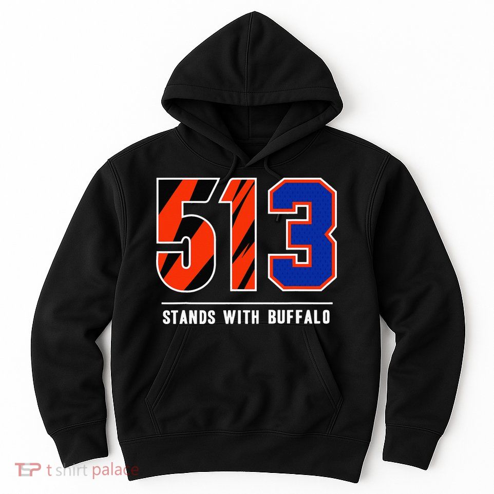 513 Stands With Buffalo Gift Hoodie
