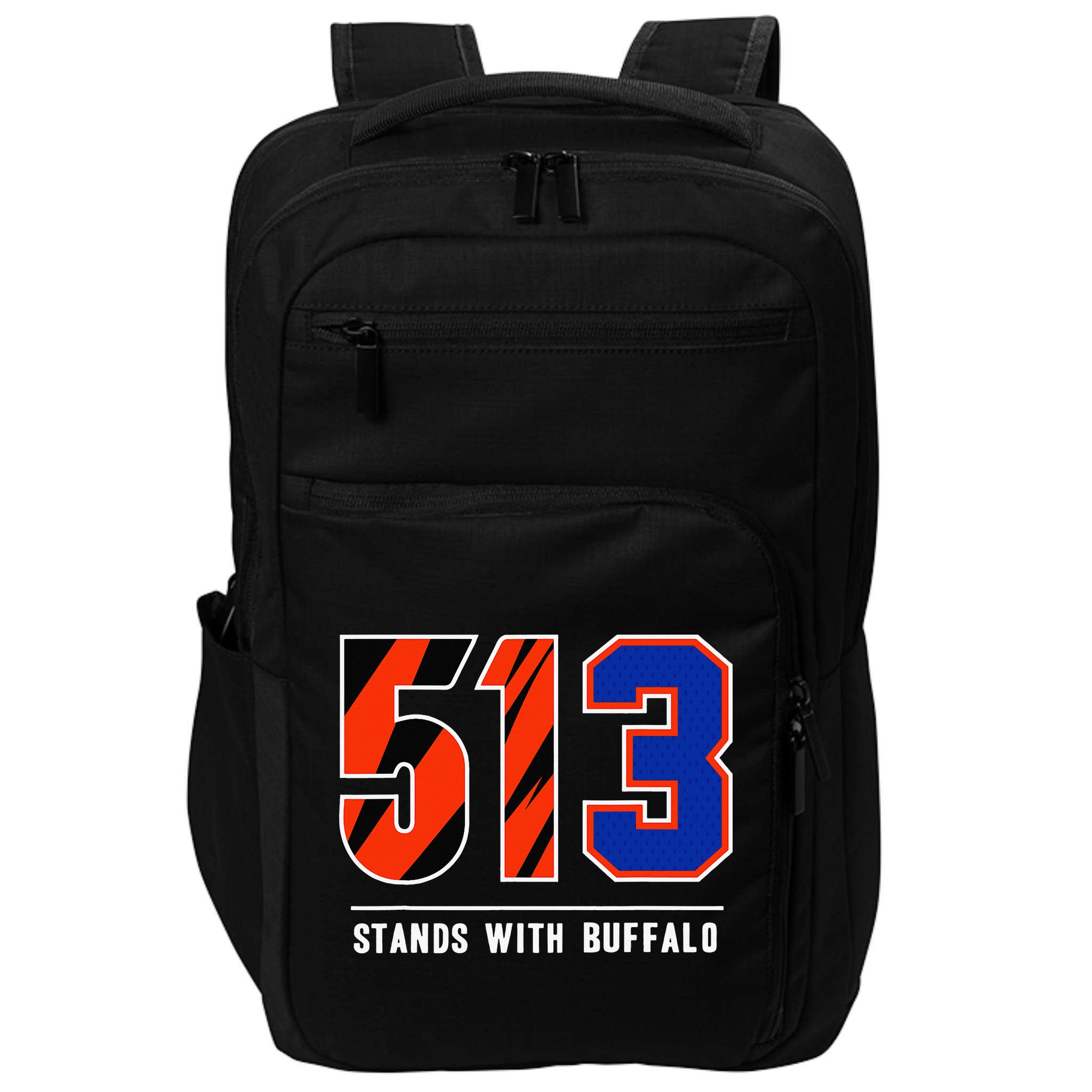 513 Stands With Buffalo Gift Impact Tech Backpack