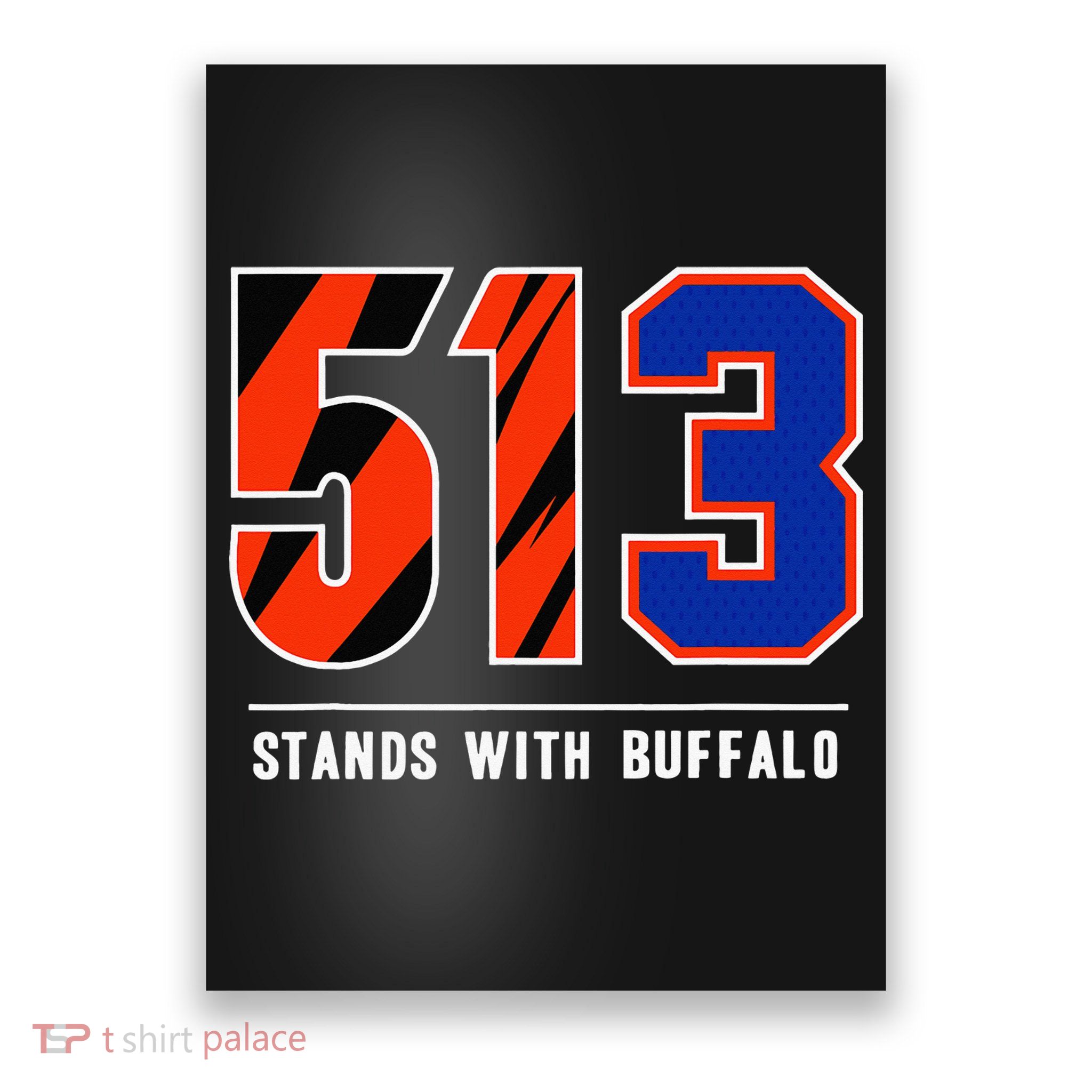 513 Stands With Buffalo Gift Poster