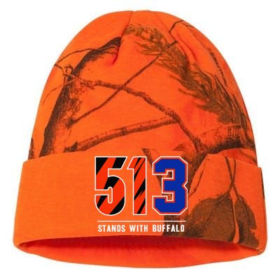 513 Stands With Buffalo Gift Kati Licensed 12" Camo Beanie