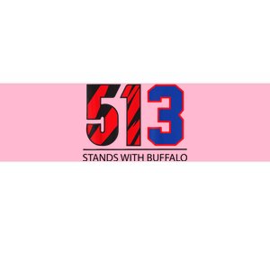 513 Stands With Buffalo Pray For Damar 3 Buffalo Love For 3 We Are With You Bumper Sticker