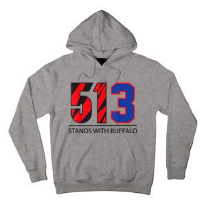 513 Stands With Buffalo Pray For Damar 3 Buffalo Love For 3 We Are With You Tall Hoodie