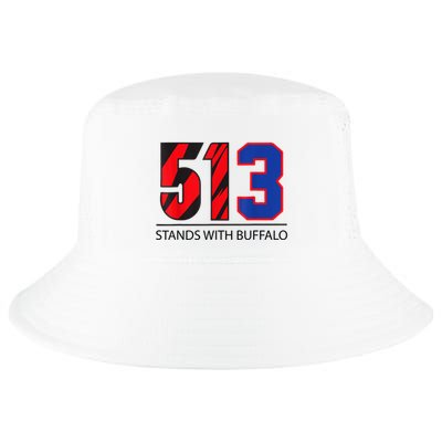 513 Stands With Buffalo Pray For Damar 3 Buffalo Love For 3 We Are With You Cool Comfort Performance Bucket Hat