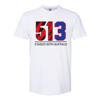 513 Stands With Buffalo Pray For Damar 3 Buffalo Love For 3 We Are With You Softstyle CVC T-Shirt