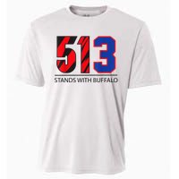 513 Stands With Buffalo Pray For Damar 3 Buffalo Love For 3 We Are With You Cooling Performance Crew T-Shirt