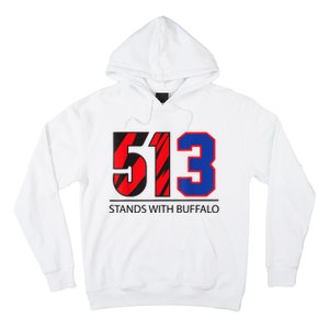 513 Stands With Buffalo Pray For Damar 3 Buffalo Love For 3 We Are With You Hoodie