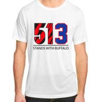 513 Stands With Buffalo Pray For Damar 3 Buffalo Love For 3 We Are With You Adult ChromaSoft Performance T-Shirt