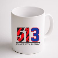 513 Stands With Buffalo Pray For Damar 3 Buffalo Love For 3 We Are With You Mug