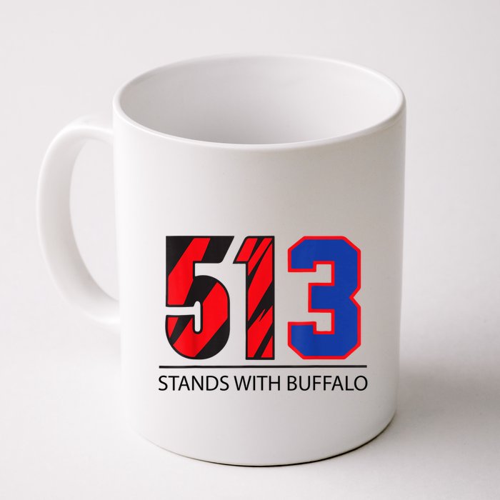 513 Stands With Buffalo Pray For Damar 3 Buffalo Love For 3 We Are With You Mug