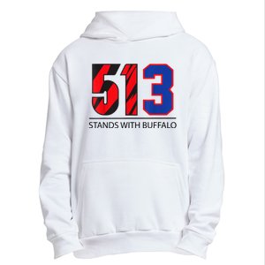 513 Stands With Buffalo Pray For Damar 3 Buffalo Love For 3 We Are With You Urban Pullover Hoodie