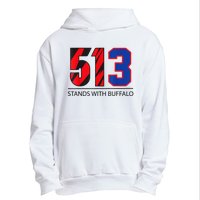 513 Stands With Buffalo Pray For Damar 3 Buffalo Love For 3 We Are With You Urban Pullover Hoodie