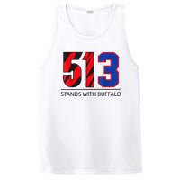 513 Stands With Buffalo Pray For Damar 3 Buffalo Love For 3 We Are With You PosiCharge Competitor Tank