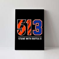 513 Stand With Buffalo Love For 3 Pray For Damar Canvas