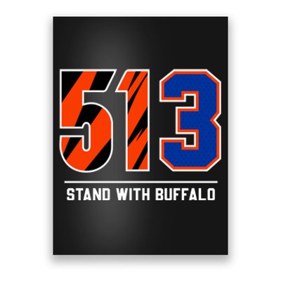 513 Stand With Buffalo Love For 3 Pray For Damar Poster