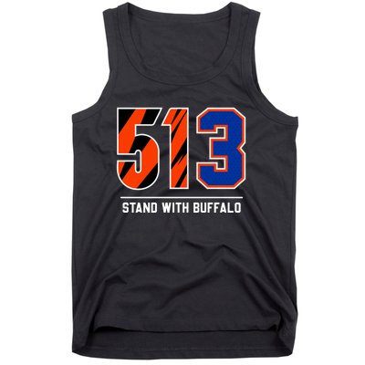 513 Stand With Buffalo Love For 3 Pray For Damar Tank Top