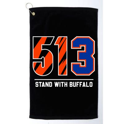513 Stand With Buffalo Love For 3 Pray For Damar Golf Towel