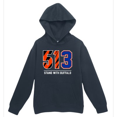 513 Stand With Buffalo Love For 3 Pray For Damar Urban Pullover Hoodie