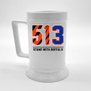 513 Stand With Buffalo Love For 3 Pray For Damar Beer Stein