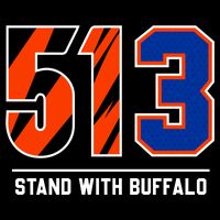 513 Stand With Buffalo Love For 3 Pray For Damar 16 in Basic Backpack