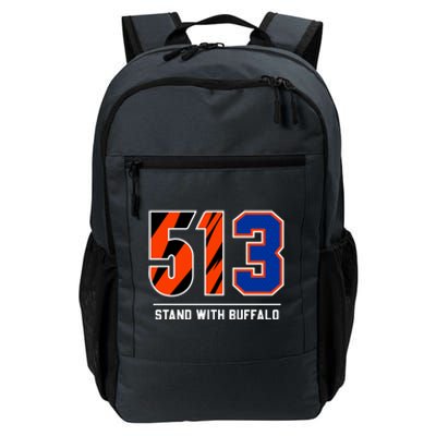 513 Stand With Buffalo Love For 3 Pray For Damar Daily Commute Backpack