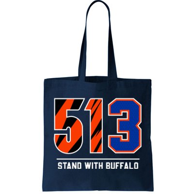 513 Stand With Buffalo Love For 3 Pray For Damar Tote Bag