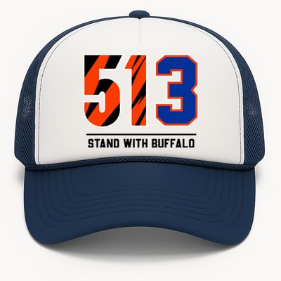 513 Stand With Buffalo Love For 3 Pray For Damar Trucker Hat