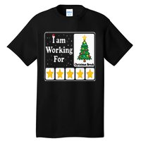 5 Stars Xmas Tree Tall T-Shirt