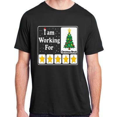 5 Stars Xmas Tree Adult ChromaSoft Performance T-Shirt